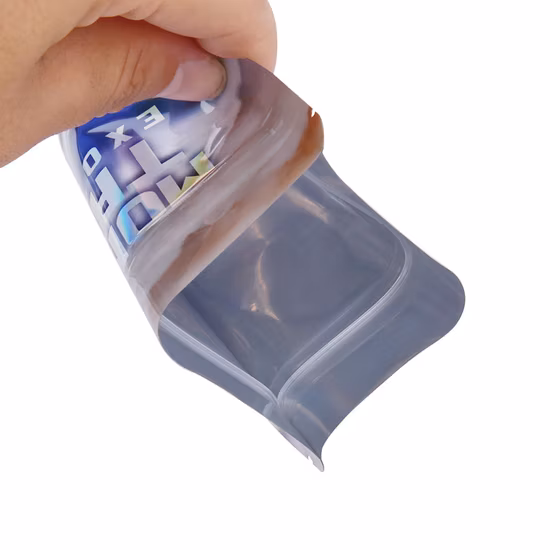 Borse in plastica Mylar stampate personalizzate Borsa per imballaggio con cerniera olografica antiodore